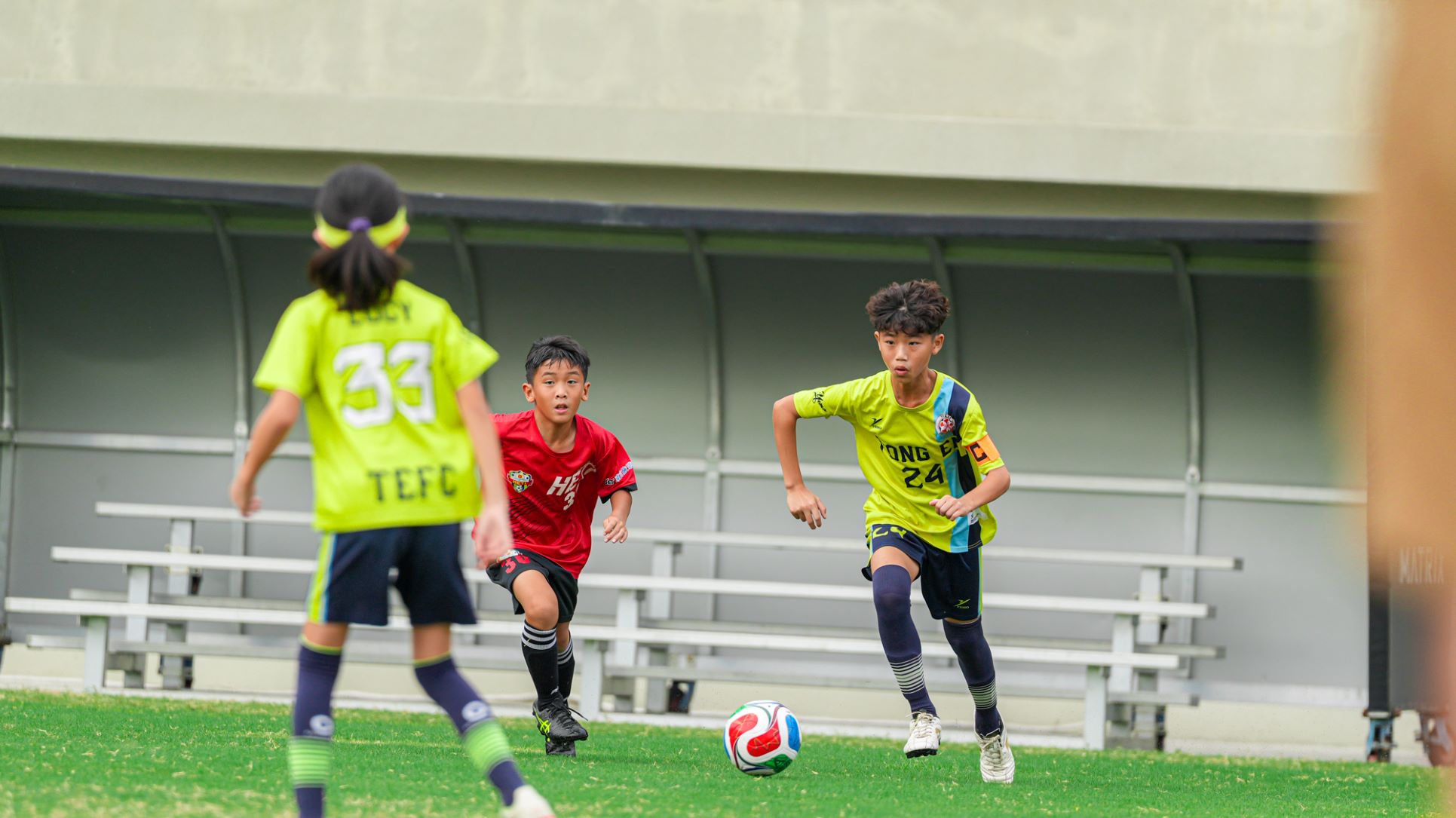 童恩聯興U12(綠)最重要的核心理念之一，就是「家長是孩子的經紀人」。（圖：台灣山葉機車提供） 